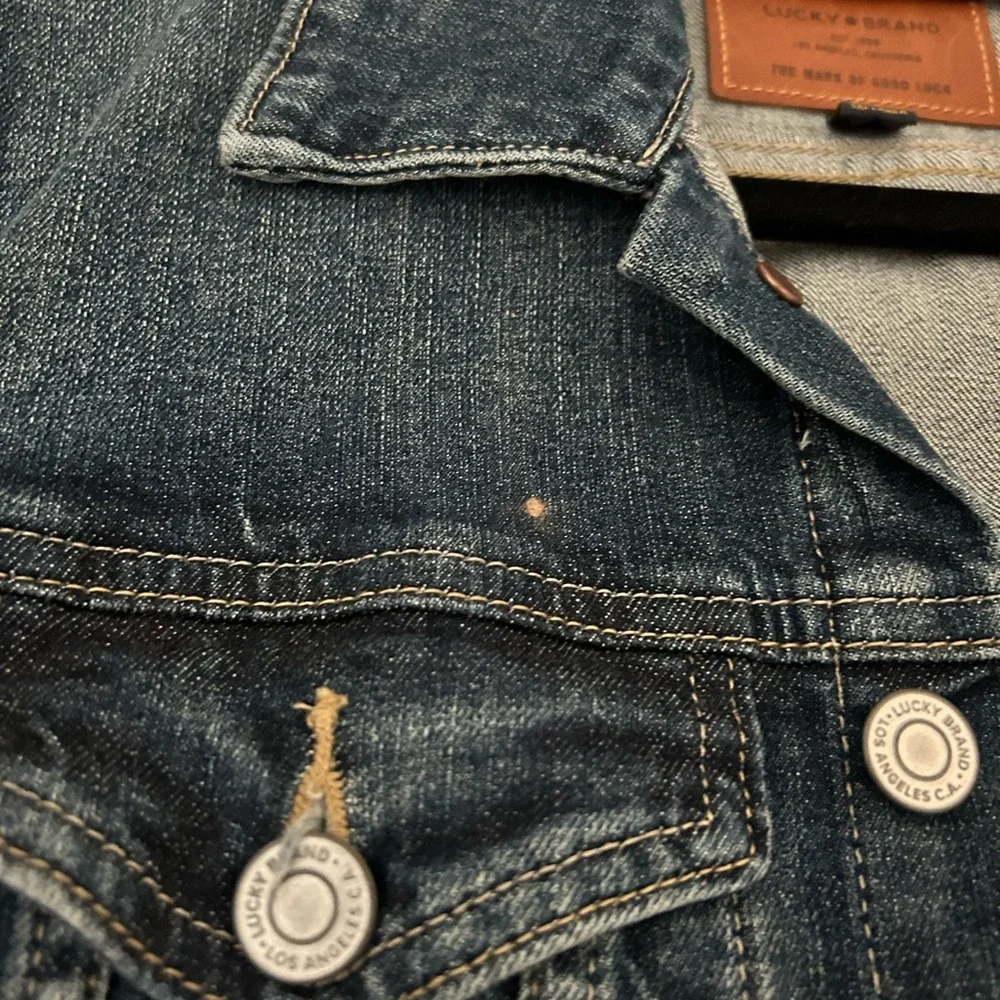 Lucky Brand Blue Denim Jacket - Picture 3 of 6